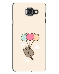 Чехол для Samsung Galaxy A7 2016 (A7100, A710F) с картинкой «Пушин на шариках» Чехол для Samsung Galaxy A7 2016 (A7100, A710F) с картинкой «Пушин на шариках»