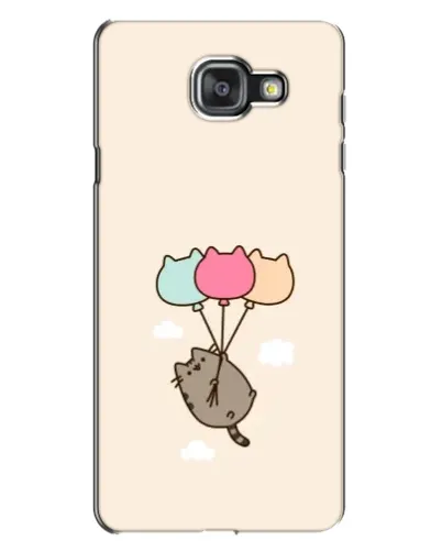 Чехол для Samsung Galaxy A7 2016 (A7100, A710F) с картинкой «Пушин на шариках»