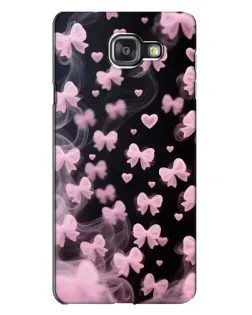 Чехол для Samsung Galaxy A7 2016 (A7100, A710F) с картинкой «Неоновое кружево»