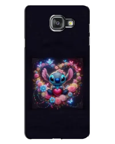 Чехол для Samsung Galaxy A7 2016 (A7100, A710F) с картинкой «Stitch в цветах» Чехол для Samsung Galaxy A7 2016 (A7100, A710F) с картинкой «Stitch в цветах»