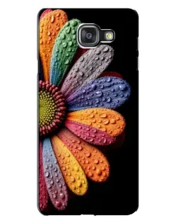 Чехол для Samsung Galaxy A7 2016 (A7100, A710F) с картинкой «Радужный цветок»