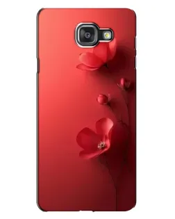 Чехол для Samsung Galaxy A7 2016 (A7100, A710F) с картинкой «Маковые соцветия»