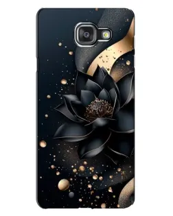 Чехол для Samsung Galaxy A7 2016 (A7100, A710F) с картинкой «Черный лотос»