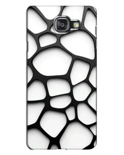 Чехол для Samsung Galaxy A7 2016 (A7100, A710F) с картинкой «Белая объемная сетка» Чехол для Samsung Galaxy A7 2016 (A7100, A710F) с картинкой «Белая объемная сетка»