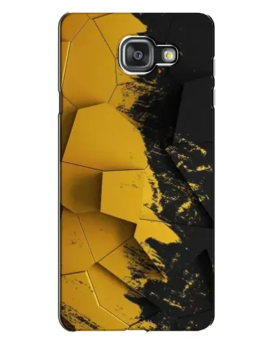 Чехол для Samsung Galaxy A7 2016 (A7100, A710F) с картинкой «Золотые осколки геометрии» Чехол для Samsung Galaxy A7 2016 (A7100, A710F) с картинкой «Золотые осколки геометрии»
