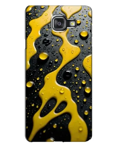 Чехол для Samsung Galaxy A7 2016 (A7100, A710F) с картинкой «Жидкое желтое золото» Чехол для Samsung Galaxy A7 2016 (A7100, A710F) с картинкой «Жидкое желтое золото»