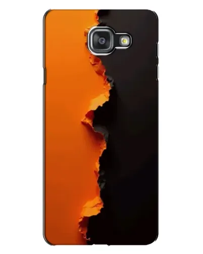Чехол для Samsung Galaxy A7 2016 (A7100, A710F) с картинкой «Оранжевый разлом» Чехол для Samsung Galaxy A7 2016 (A7100, A710F) с картинкой «Оранжевый разлом»