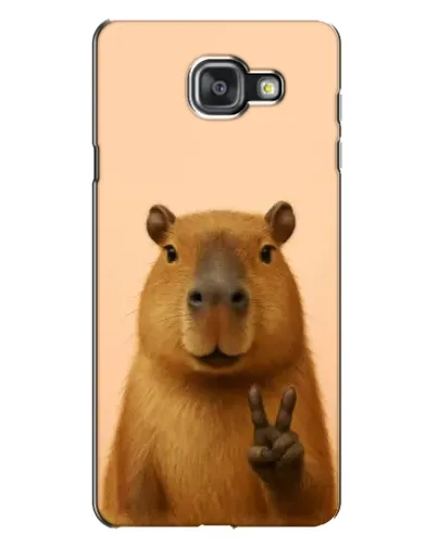 Чехол для Samsung Galaxy A7 2016 (A7100, A710F) с картинкой «Капибара виктория» Чехол для Samsung Galaxy A7 2016 (A7100, A710F) с картинкой «Капибара виктория»