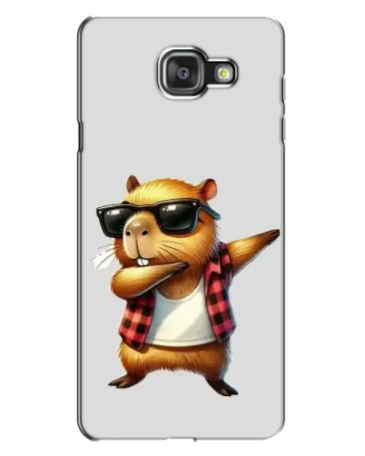Чехол для Samsung Galaxy A7 2016 (A7100, A710F) с картинкой «Капибара рэпер даб» Чехол для Samsung Galaxy A7 2016 (A7100, A710F) с картинкой «Капибара рэпер даб»