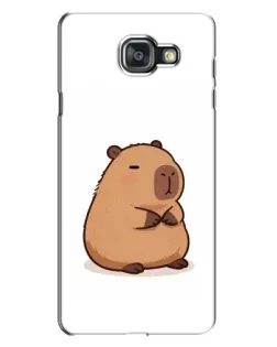 Чехол для Samsung Galaxy A7 2016 (A7100, A710F) с картинкой «Толстенькая капибара»