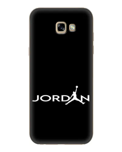 Чехол для Samsung Galaxy A7 2017 (A720, A720F) с картинкой «Jordan White Logo» Чехол для Samsung Galaxy A7 2017 (A720, A720F) с картинкой «Jordan White Logo»