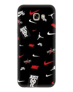 Чехол для Samsung Galaxy A7 2017 (A720, A720F) с картинкой «Nike Mix Pattern»