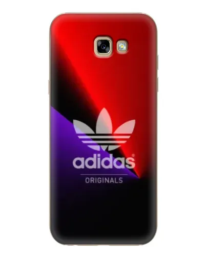 Чехол для Samsung Galaxy A7 2017 (A720, A720F) с картинкой «Adidas Red Neon»