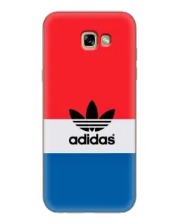 Чехол для Samsung Galaxy A7 2017 (A720, A720F) с картинкой «Ретро блоки Adidas»
