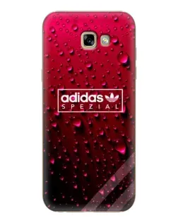 Чехол для Samsung Galaxy A7 2017 (A720, A720F) с картинкой «Adidas Gold Marble»