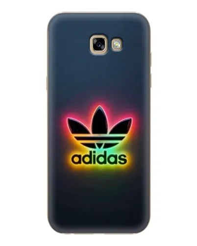 Чехол для Samsung Galaxy A7 2017 (A720, A720F) с картинкой «Неоновый Adidas»