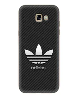 Чехол для Samsung Galaxy A7 2017 (A720, A720F) с картинкой «Adidas Карбоновая текстура»