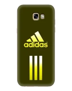 Чехол для Samsung Galaxy A7 2017 (A720, A720F) с картинкой «Оливковый градиент Adidas»