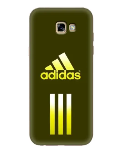 Чехол для Samsung Galaxy A7 2017 (A720, A720F) с картинкой «Оливковый градиент Adidas»
