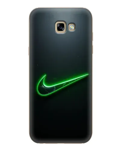Чехол для Samsung Galaxy A7 2017 (A720, A720F) с картинкой «Неоновый контур Nike»