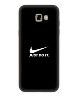 Чехол для Samsung Galaxy A7 2017 (A720, A720F) с картинкой «Минимализм от Nike»
