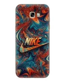 Чехол для Samsung Galaxy A7 2017 (A720, A720F) с картинкой «Nike в абстракции»