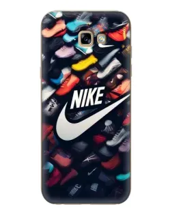 Чехол для Samsung Galaxy A7 2017 (A720, A720F) с картинкой «Коллекция кроссовок Nike»
