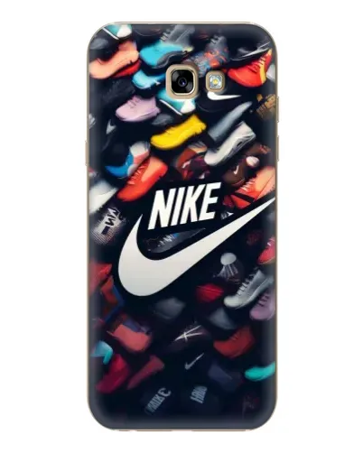 Чехол для Samsung Galaxy A7 2017 (A720, A720F) с картинкой «Коллекция кроссовок Nike»