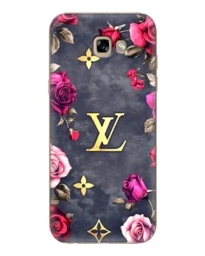 Чехол для Samsung Galaxy A7 2017 (A720, A720F) с картинкой «Цветочный Louis Vuitton»