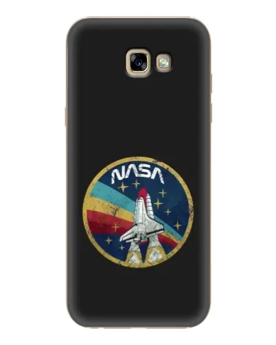 Чехол для Samsung Galaxy A7 2017 (A720, A720F) с картинкой «NASA — эмблема миссии»