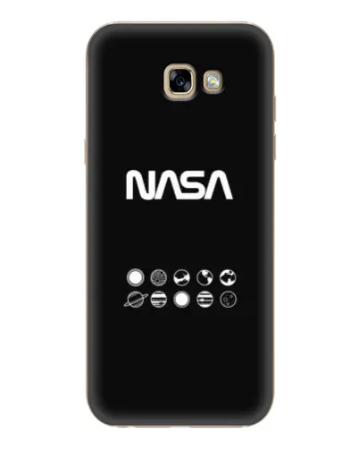 Чехол для Samsung Galaxy A7 2017 (A720, A720F) с картинкой «NASA — технический принт»