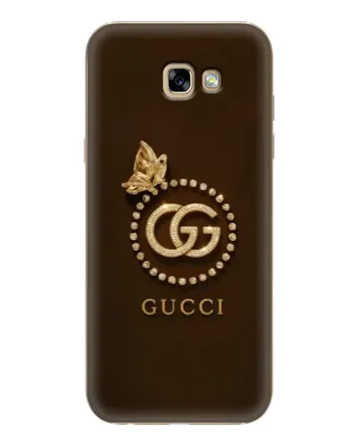 Чехол для Samsung Galaxy A7 2017 (A720, A720F) с картинкой «Gucci — золотая бабочка» Чехол для Samsung Galaxy A7 2017 (A720, A720F) с картинкой «Gucci — золотая бабочка»