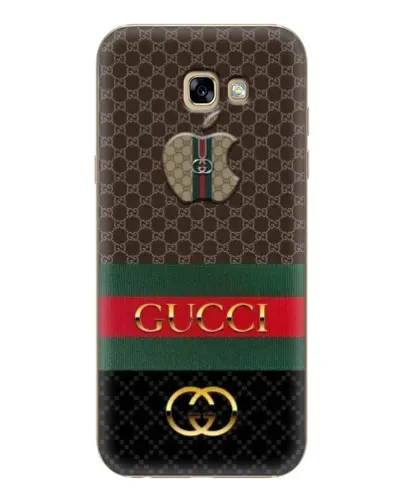 Чехол для Samsung Galaxy A7 2017 (A720, A720F) с картинкой «Gucci — брендированный десерт» Чехол для Samsung Galaxy A7 2017 (A720, A720F) с картинкой «Gucci — брендированный десерт»
