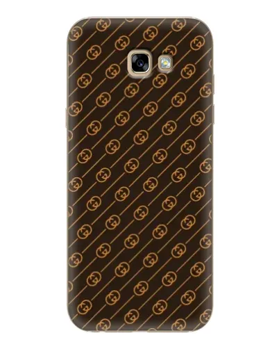 Чехол для Samsung Galaxy A7 2017 (A720, A720F) с картинкой «Gucci — золотые диагонали» Чехол для Samsung Galaxy A7 2017 (A720, A720F) с картинкой «Gucci — золотые диагонали»