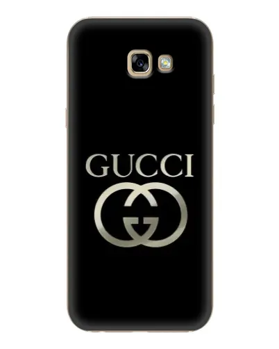 Чехол для Samsung Galaxy A7 2017 (A720, A720F) с картинкой «Gucci — золото на черном» Чехол для Samsung Galaxy A7 2017 (A720, A720F) с картинкой «Gucci — золото на черном»