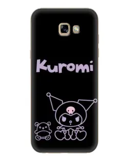 Чехол для Samsung Galaxy A7 2017 (A720, A720F) с картинкой «Kuromi — черный минимализм» Чехол для Samsung Galaxy A7 2017 (A720, A720F) с картинкой «Kuromi — черный минимализм»