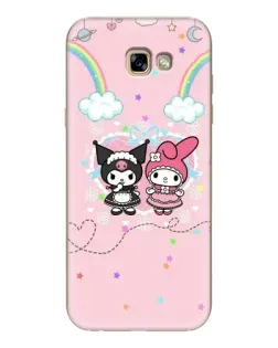 Чехол для Samsung Galaxy A7 2017 (A720, A720F) с картинкой «My Melody и Kuromi» Чехол для Samsung Galaxy A7 2017 (A720, A720F) с картинкой «My Melody и Kuromi»