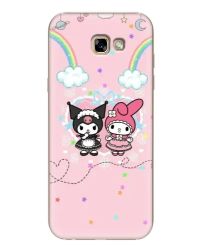 Чехол для Samsung Galaxy A7 2017 (A720, A720F) с картинкой «My Melody и Kuromi» Чехол для Samsung Galaxy A7 2017 (A720, A720F) с картинкой «My Melody и Kuromi»