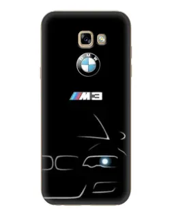 Чехол для Samsung Galaxy A7 2017 (A720, A720F) с картинкой «Минималистичный принт BMW M3»