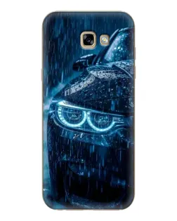 Чехол для Samsung Galaxy A7 2017 (A720, A720F) с картинкой «BMW под дождем»