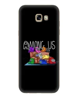Чехол для Samsung Galaxy A7 2017 (A720, A720F) с картинкой «Логотип Among Us» Чехол для Samsung Galaxy A7 2017 (A720, A720F) с картинкой «Логотип Among Us»
