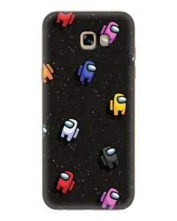 Чехол для Samsung Galaxy A7 2017 (A720, A720F) с картинкой «Космический паттерн Among Us» Чехол для Samsung Galaxy A7 2017 (A720, A720F) с картинкой «Космический паттерн Among Us»
