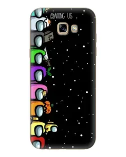 Чехол для Samsung Galaxy A7 2017 (A720, A720F) с картинкой «Команда Among Us» Чехол для Samsung Galaxy A7 2017 (A720, A720F) с картинкой «Команда Among Us»