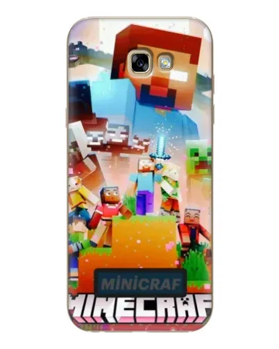 Чехол для Samsung Galaxy A7 2017 (A720, A720F) с картинкой «Minecraft герои игры» Чехол для Samsung Galaxy A7 2017 (A720, A720F) с картинкой «Minecraft герои игры»