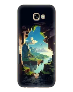Чехол для Samsung Galaxy A7 2017 (A720, A720F) с картинкой «Вид из пещеры»