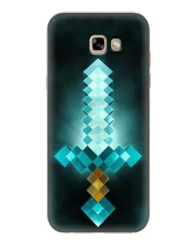 Чехол для Samsung Galaxy A7 2017 (A720, A720F) с картинкой «Алмазный меч неон» Чехол для Samsung Galaxy A7 2017 (A720, A720F) с картинкой «Алмазный меч неон»