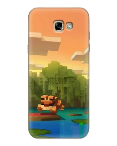 Чехол для Samsung Galaxy A7 2017 (A720, A720F) с картинкой «Майнкрафт закат солнца» Чехол для Samsung Galaxy A7 2017 (A720, A720F) с картинкой «Майнкрафт закат солнца»