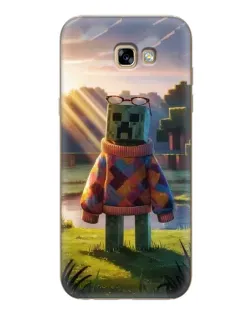 Чехол для Samsung Galaxy A7 2017 (A720, A720F) с картинкой «Крипер в свитере»