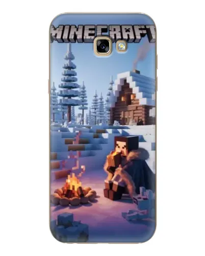 Чехол для Samsung Galaxy A7 2017 (A720, A720F) с картинкой «Зимний Minecraft» Чехол для Samsung Galaxy A7 2017 (A720, A720F) с картинкой «Зимний Minecraft»