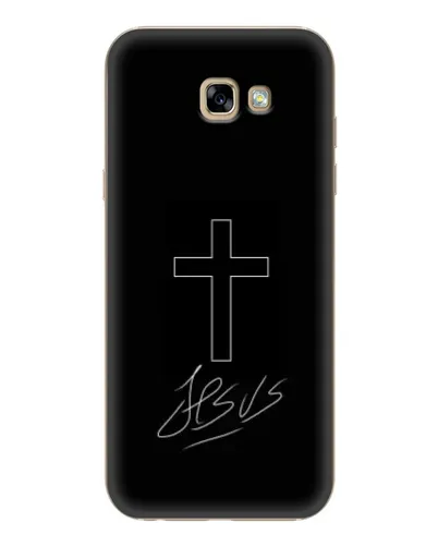 Чехол для Samsung Galaxy A7 2017 (A720, A720F) с картинкой «Графический крест Jesus» Чехол для Samsung Galaxy A7 2017 (A720, A720F) с картинкой «Графический крест Jesus»